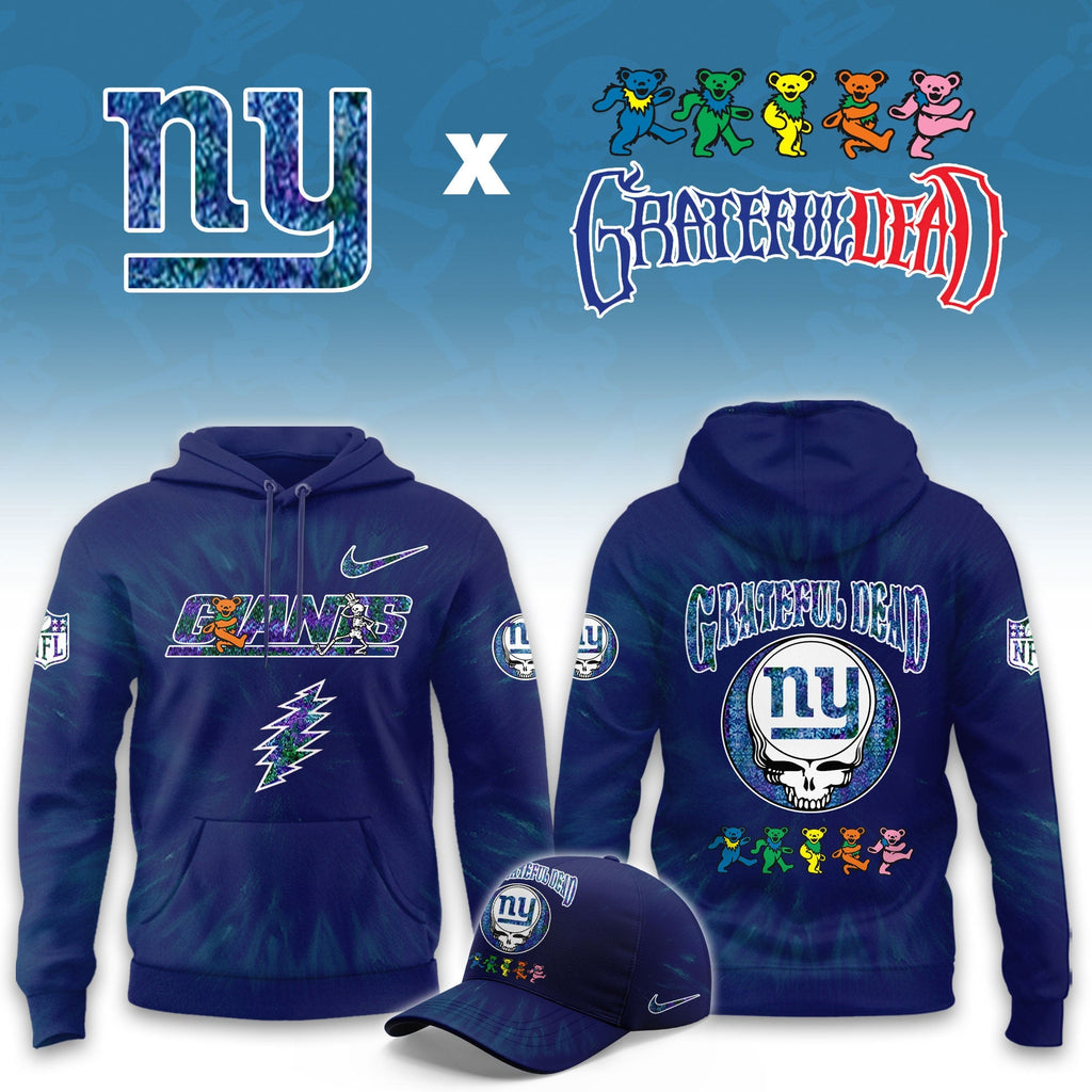 _New York Giants Grateful Dead Limited Hoodie