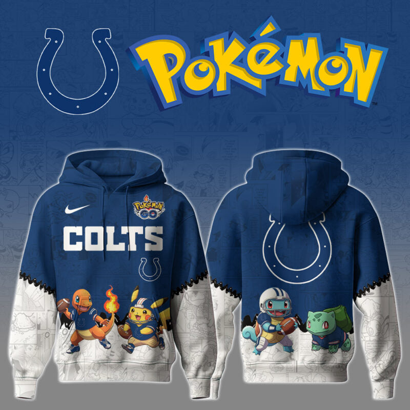IND Colts Special Pokemon Limited Edition Hoodie