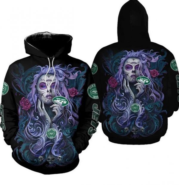 Nfl New York Jets 3D Hoodie