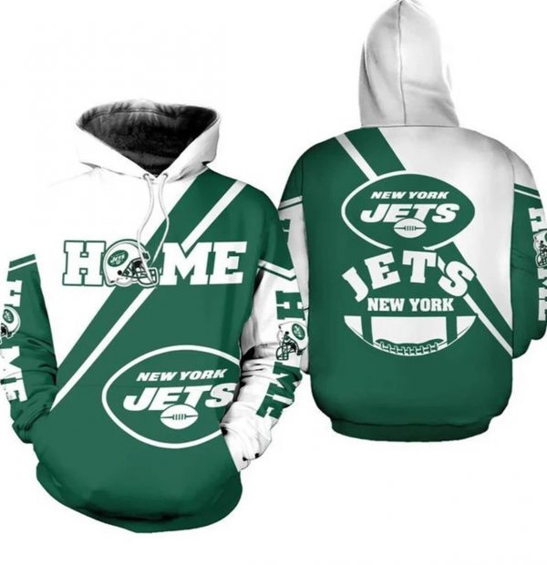 New York Jets Home Nfl Gift For Fan 3d Hoodie
