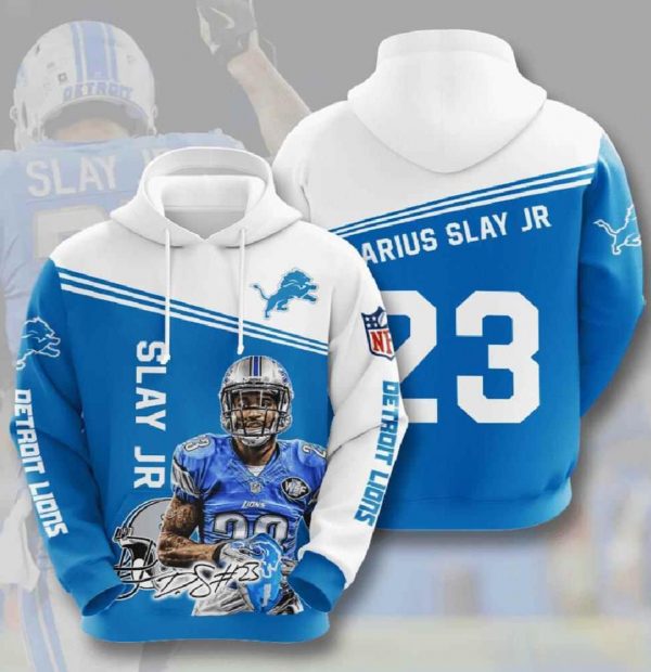 Nfl Detroit Lions Hoodie 3D