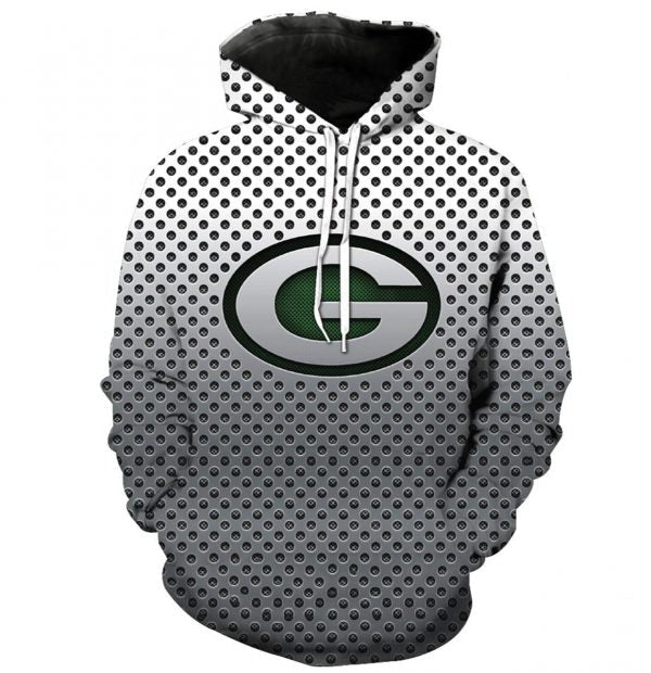 NFL Green Bay Packers 3D Hoodie Go Pack Go Team