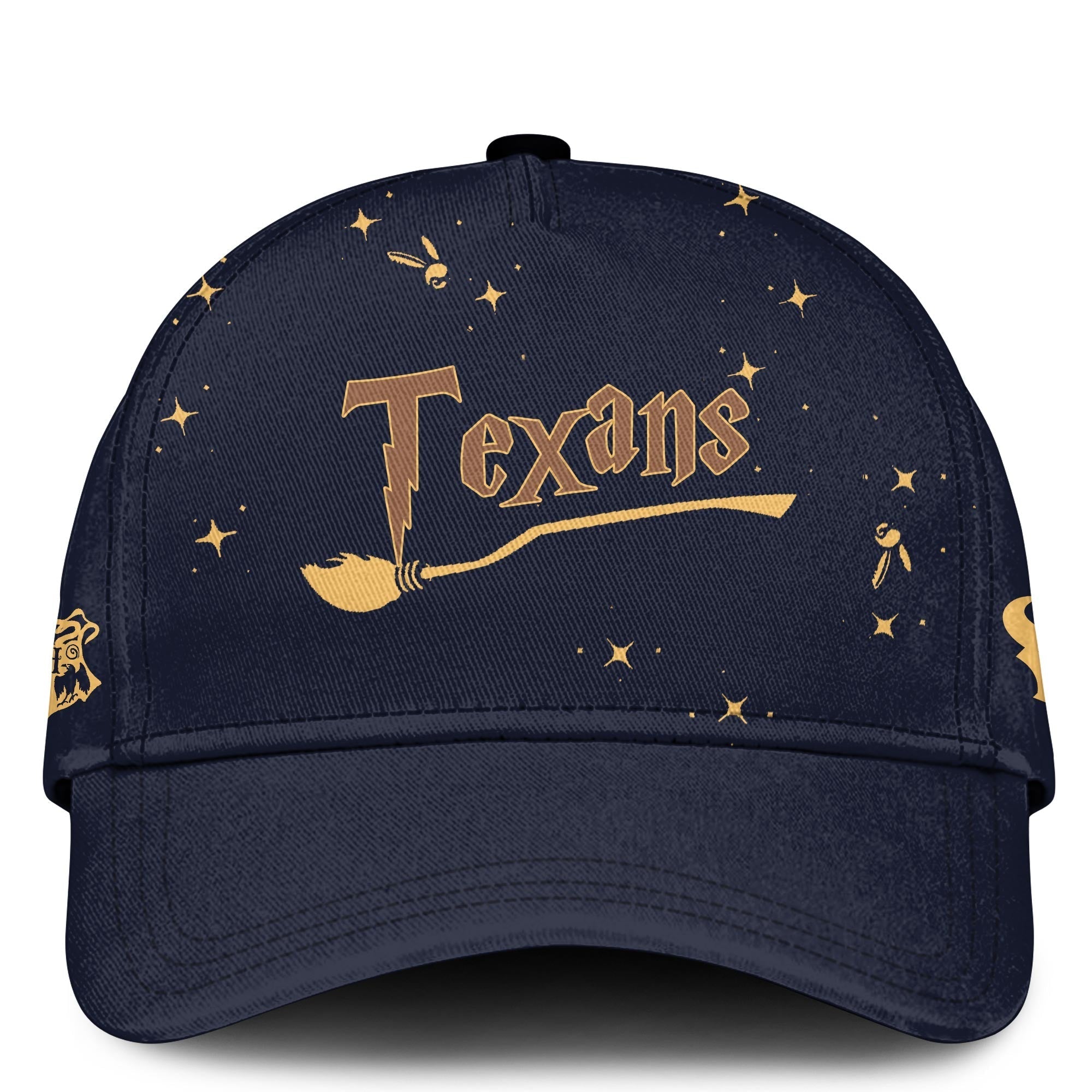 Unisex HOU Texans x Hogwarts Enchanted Crossover Hoodie