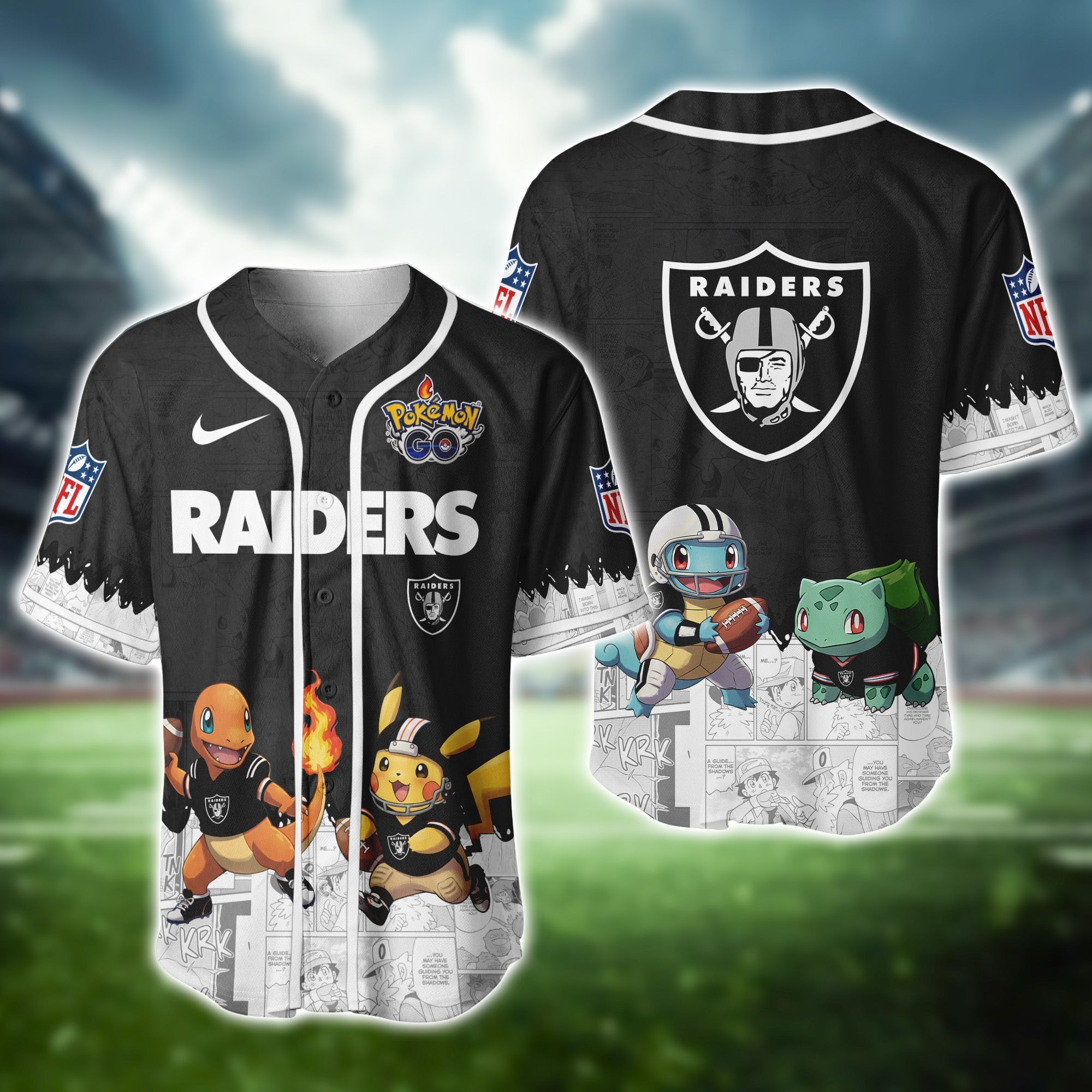 LV Raiders Pokemon Jersey Limited Edition
