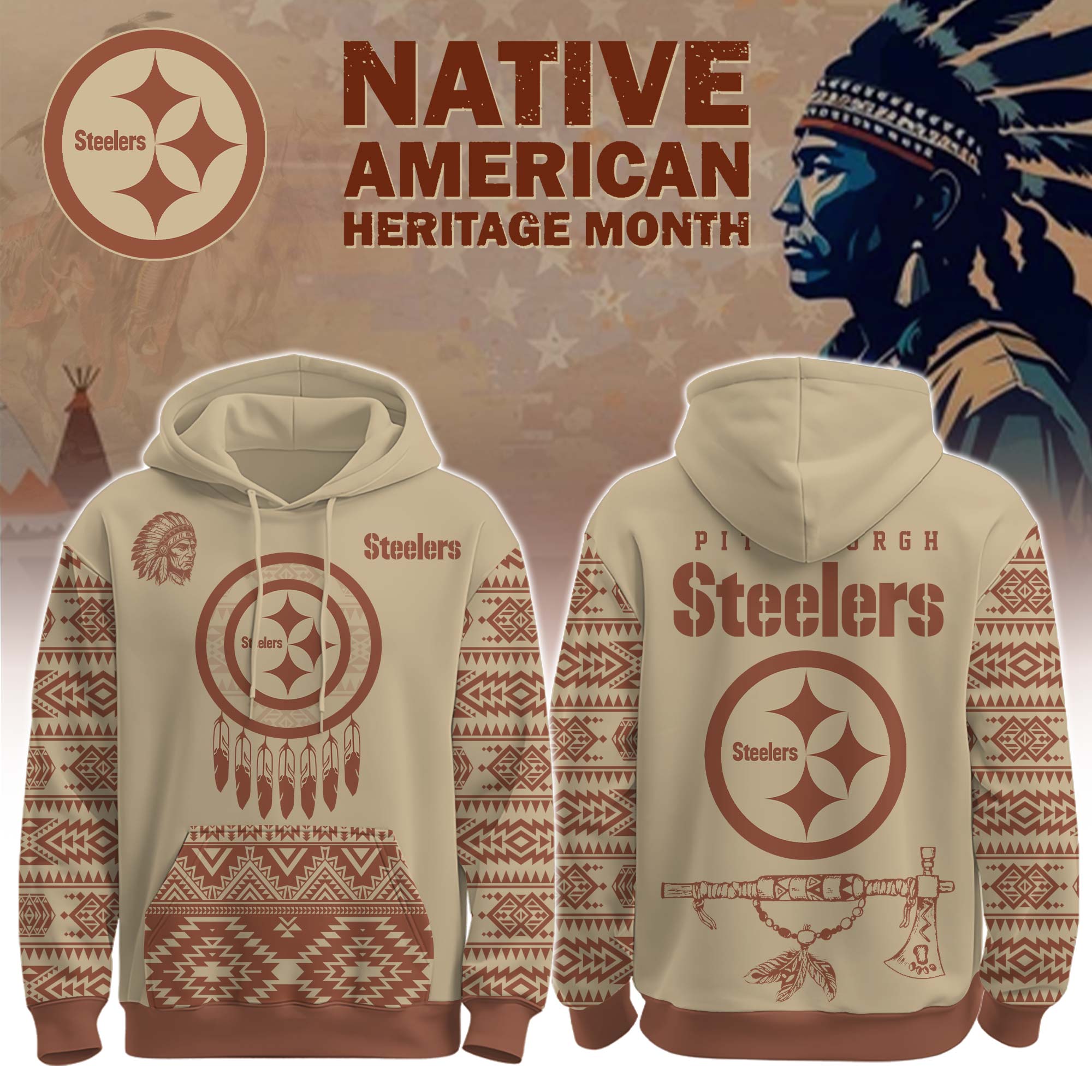 PIT Steelers Native American Heritage Month Ver 2