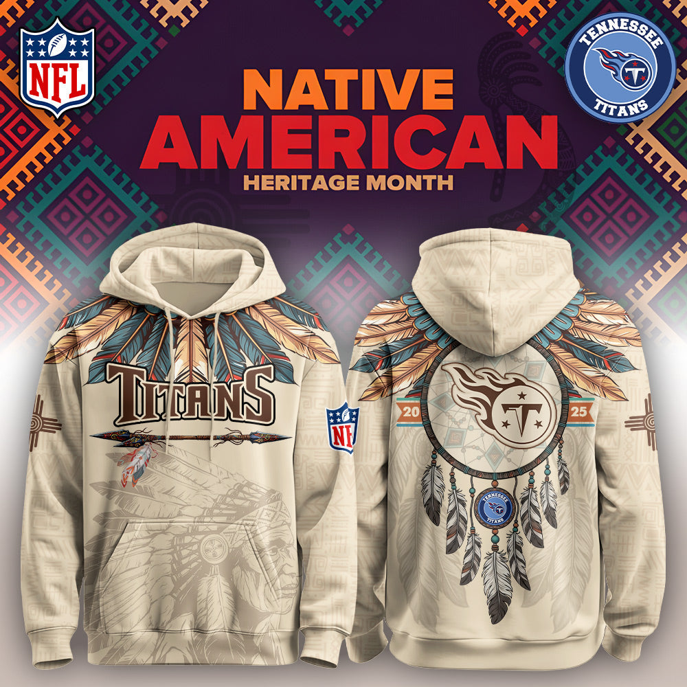TEN Titans-Native American Heritage Month Limited Editions Hoodie