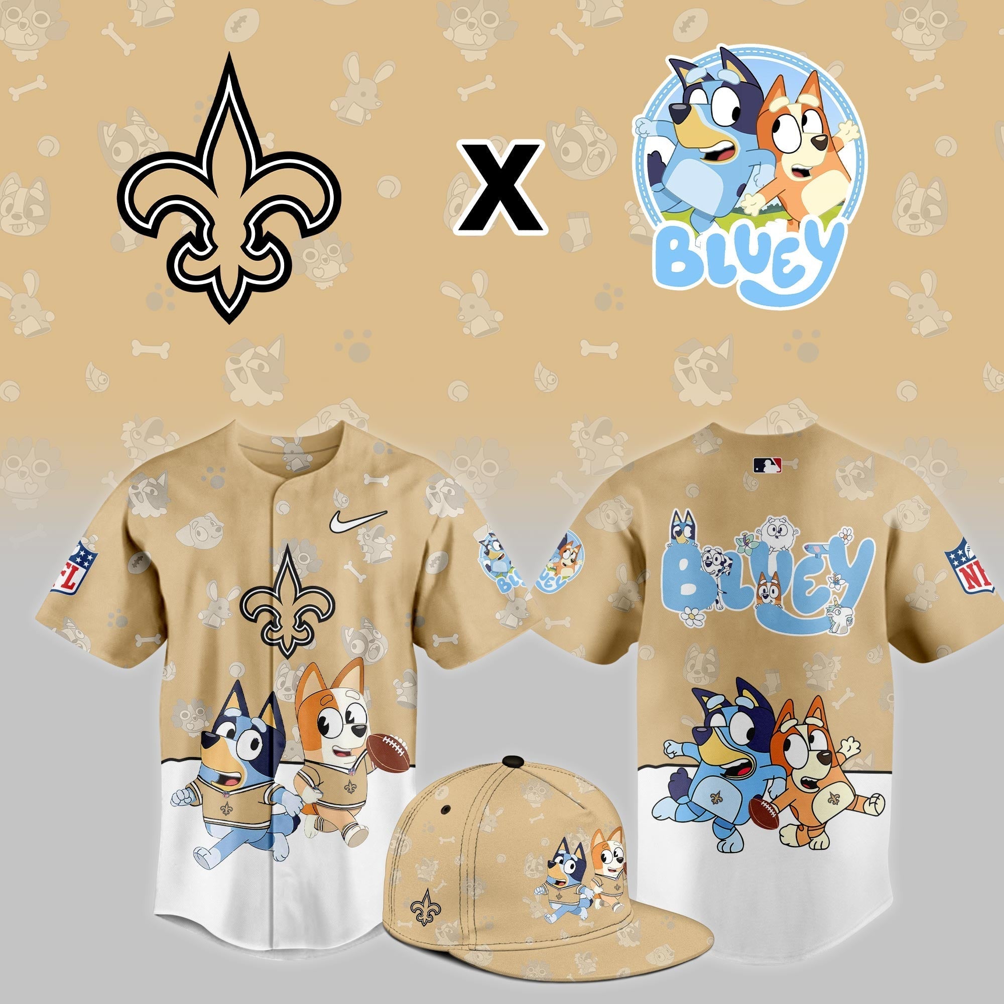 NO.Saints x Bluey Night Limited Jersey