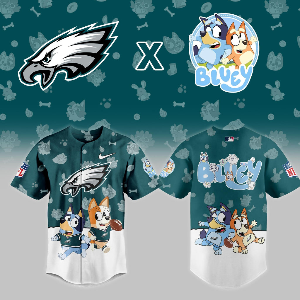 P.Eagles x Bluey Night Limited Jersey