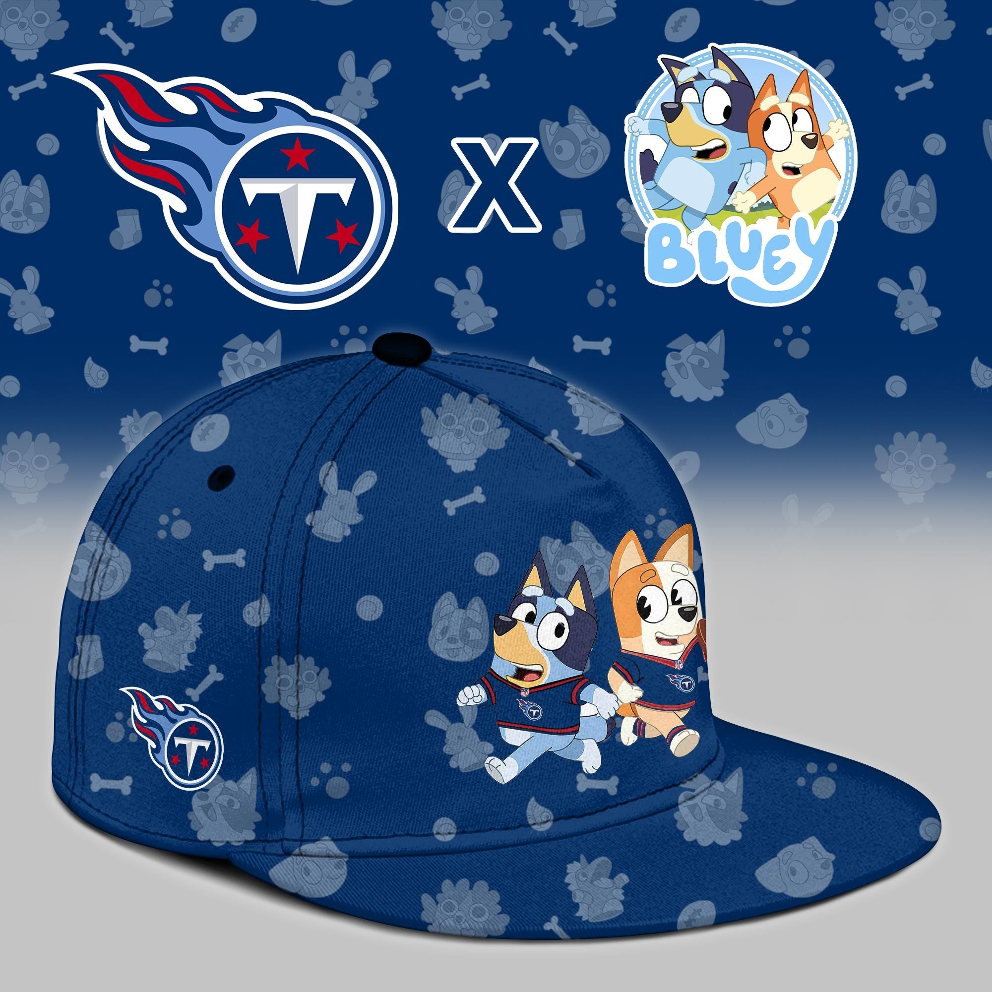T.Titans x Bluey Night Limited Jersey