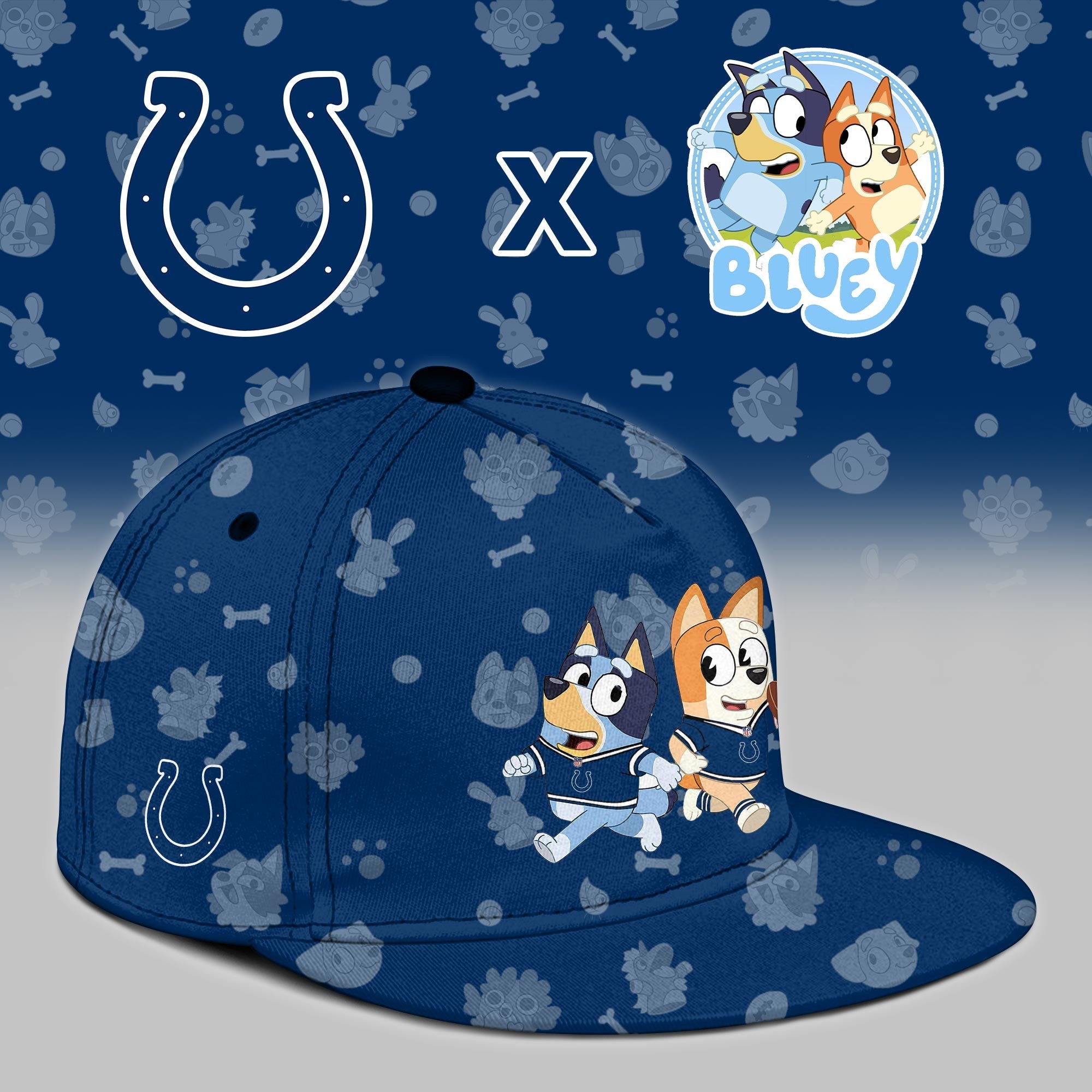 I.Colts x Bluey Night Limited Jersey