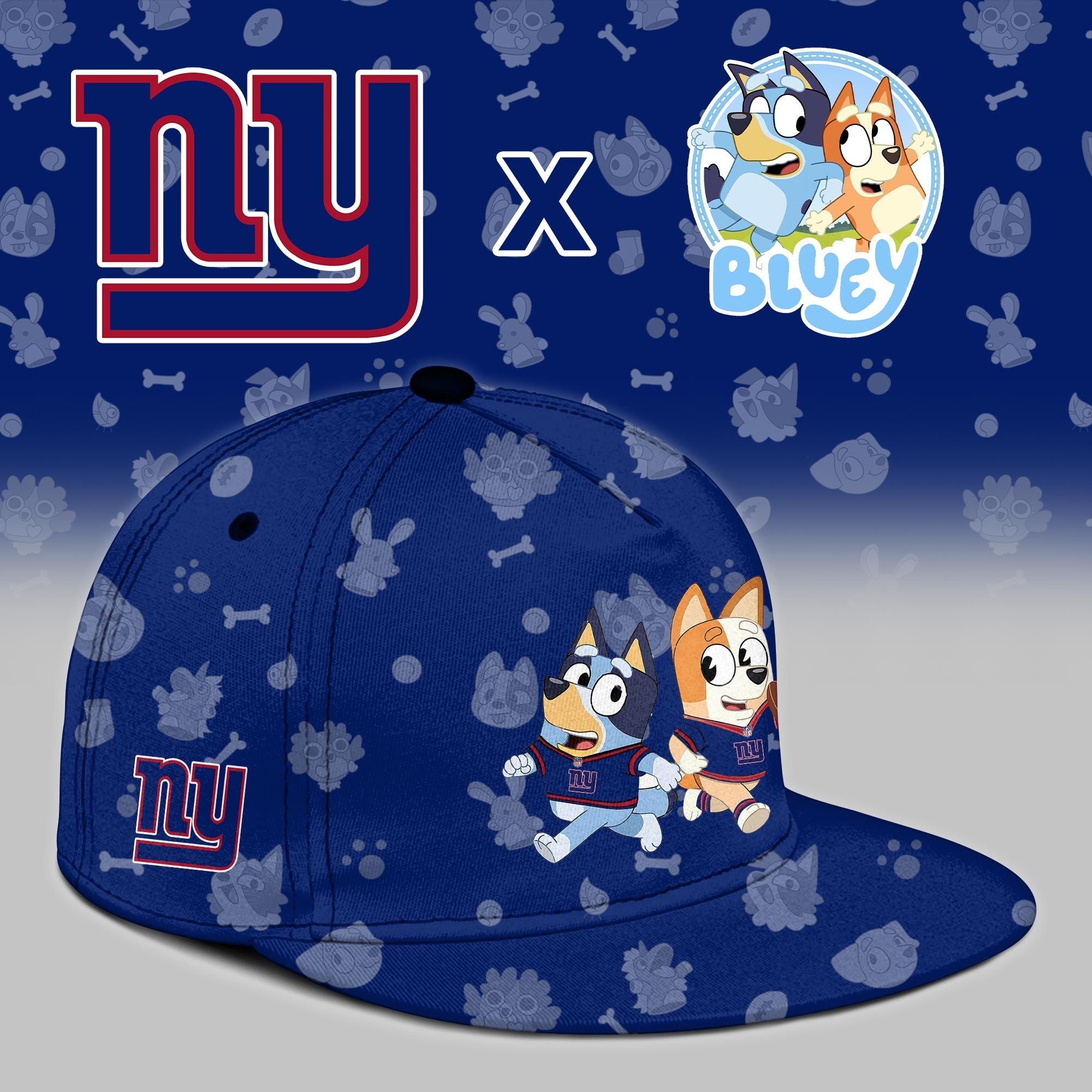 NY.Giants x Bluey Night Limited Jersey