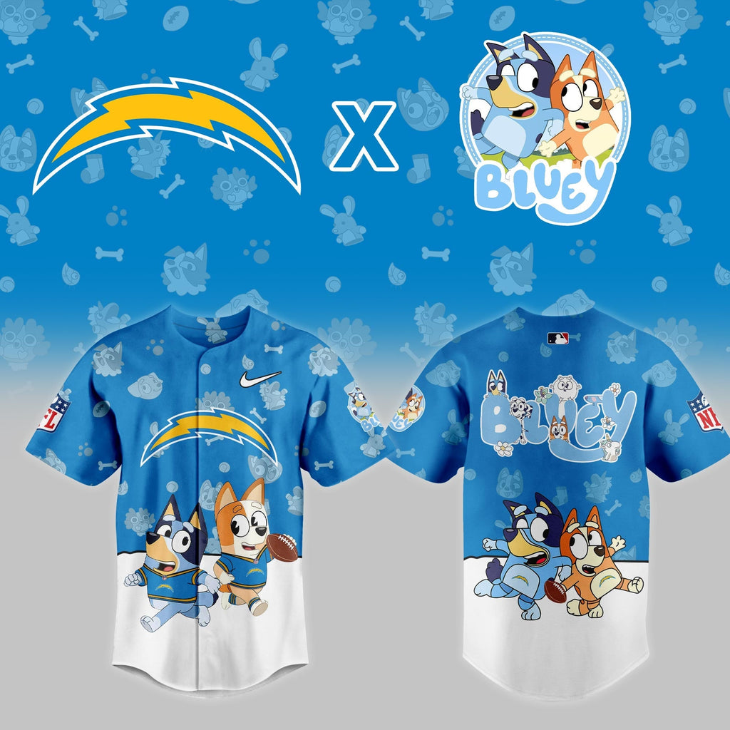 LA.Chargers x Bluey Night Limited Jersey