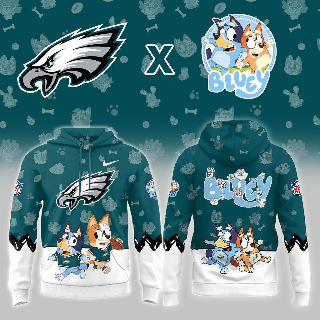 P.Eagles x Bluey Night Limited Hoodie