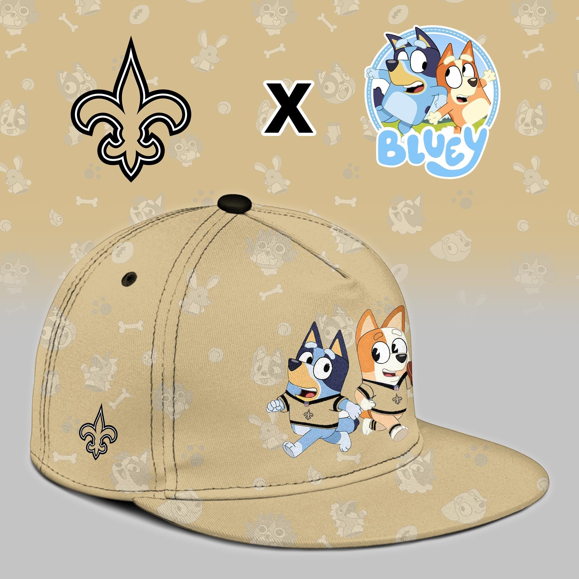 NO.Saints x Bluey Night Limited Hoodie