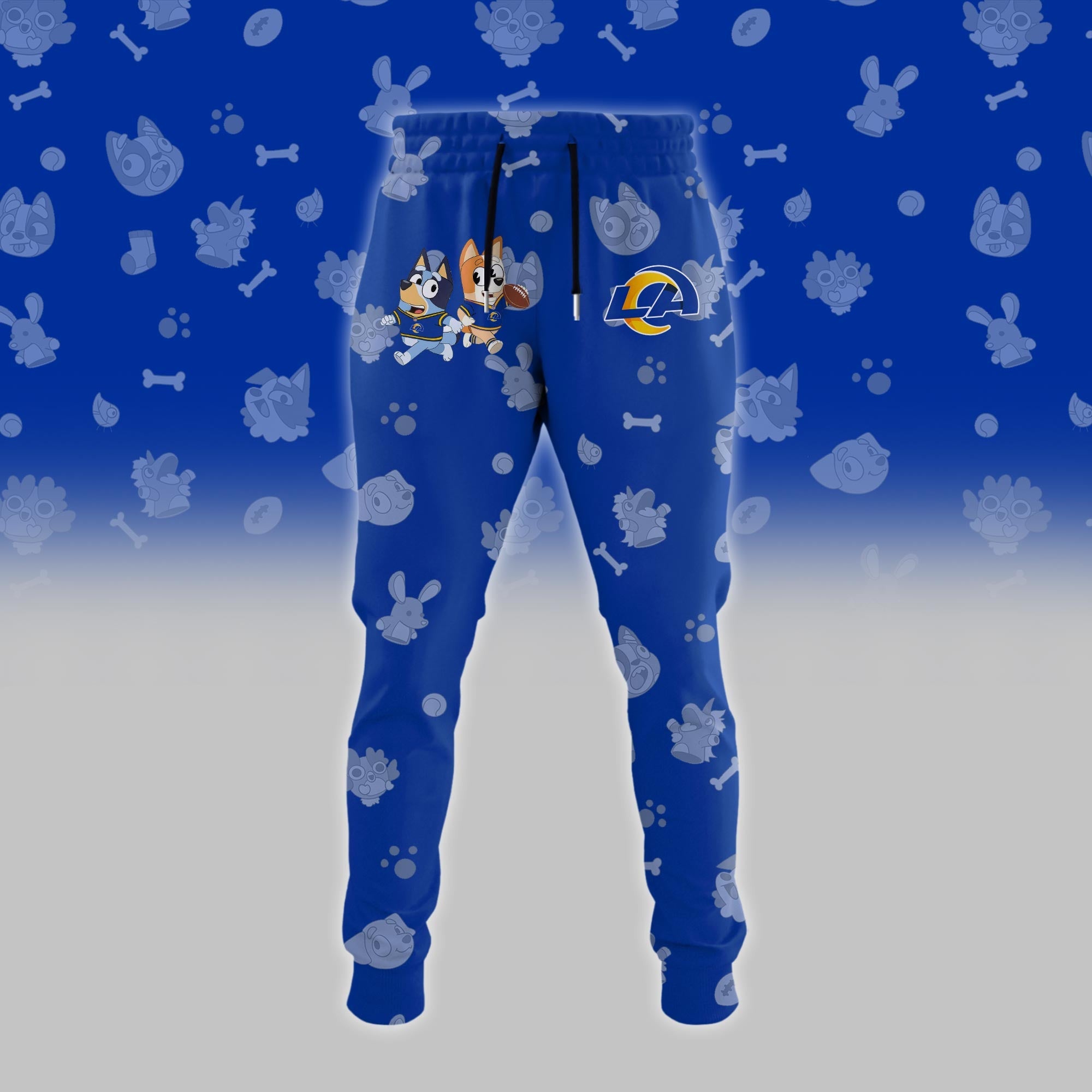 LA.Rams x Bluey Night Limited Hoodie