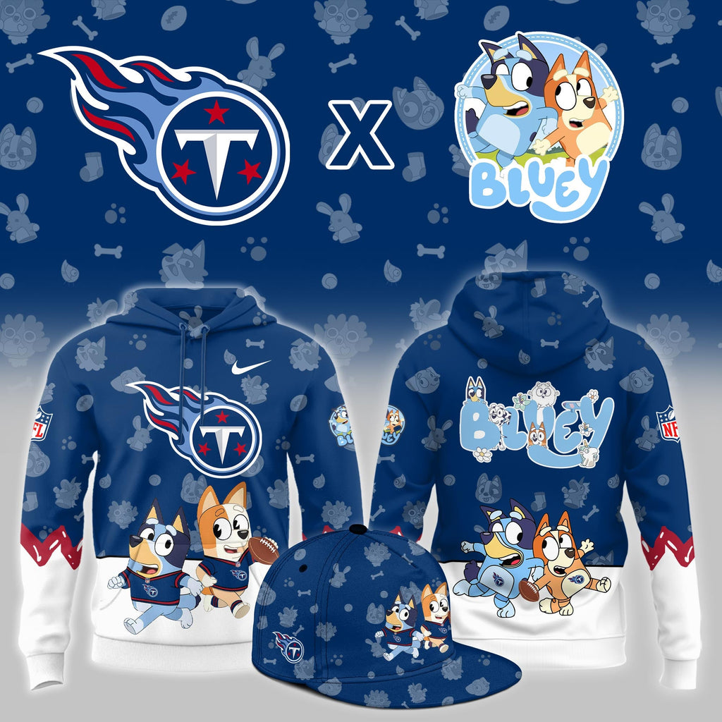 T.Titans x Bluey Night Limited Hoodie