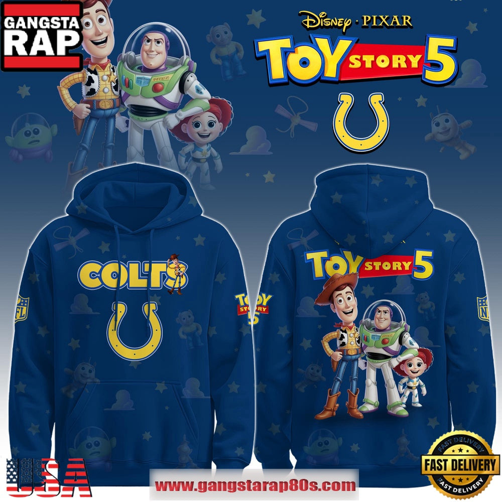 Indianapolis Colts NFL x Toy Story 5 Limited Edition Hoodie Shirt