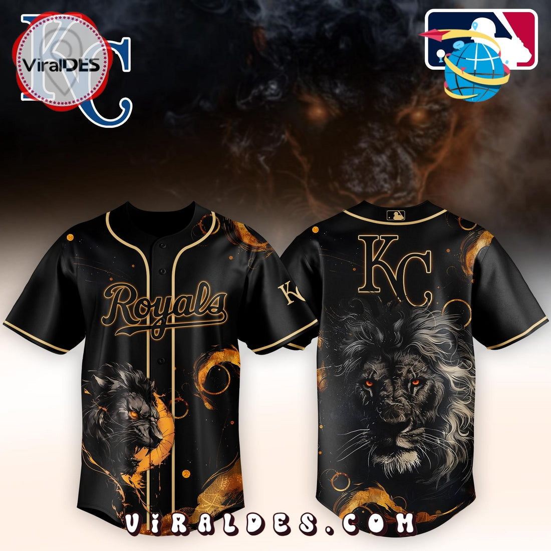 Kansas City Royals x Lion Baseball Jersey