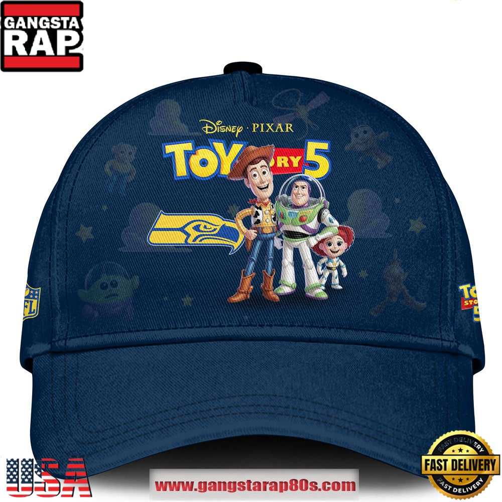 Seattle Seahawks NFL x Toy Story 5 Limited Edition Cap Hats